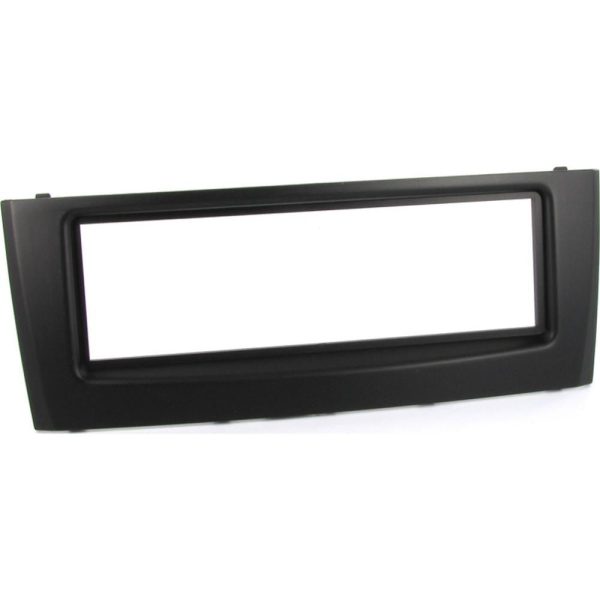 Connects2 CT24FT18 Matte Black Single-DIN Fascia for Fiat Grande Punto