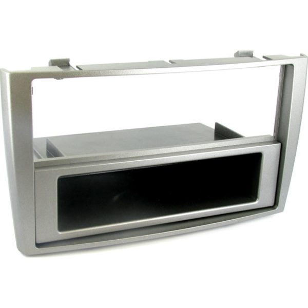 Connects2 CT24PE09 Silver Single-DIN Fascia with Pocket for Peugeot 308