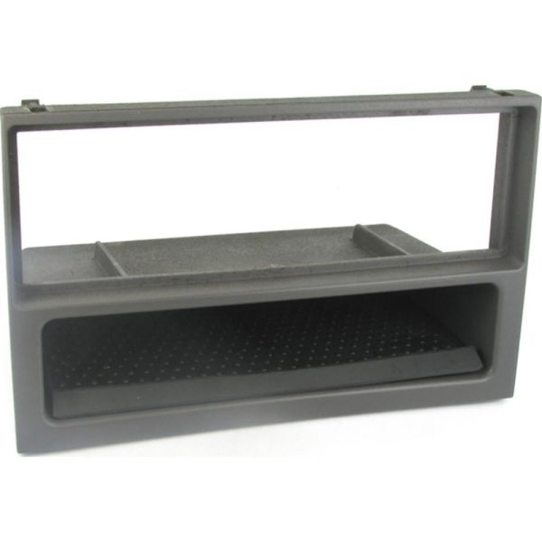 Connects2 CT24SA01 Grey Single-DIN Fascia with Pocket for Saab 9-5
