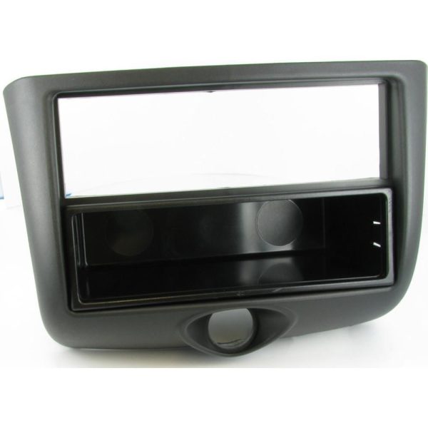 Connects2 CT24TY05 Black Single-DIN Fascia with Pocket for Toyota Yaris