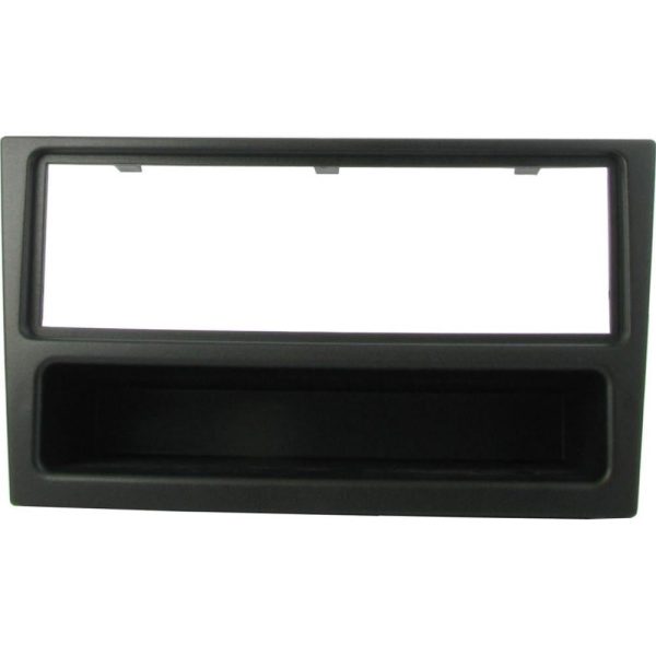 Connects2 CT24VX01 Black Single-DIN Fascia with Pocket — No Centre Crease
