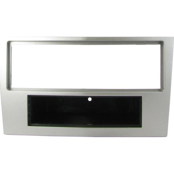 Connects2 CT24VX05 Matte Chrome Single-DIN Fascia with Pocket for Astra H