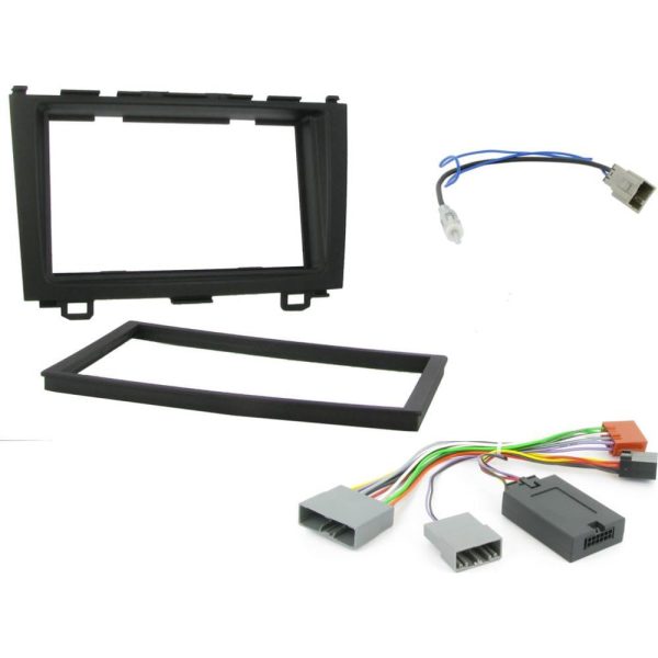 Connects2 CTKHD04 black double-DIN fitting kit for Honda CR-V