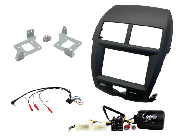Connects2 CTKMT02 Mitsubishi ASX non-amplified fitting kit – black