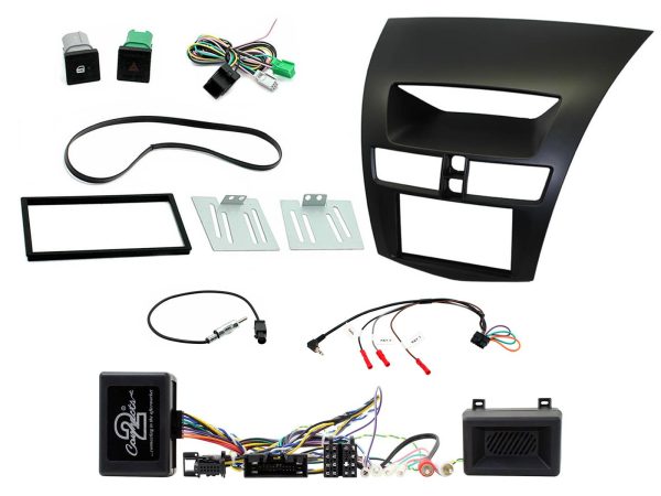 Connects2 CTKMZ01 Mazda BT-50 double-DIN fitting kit – black