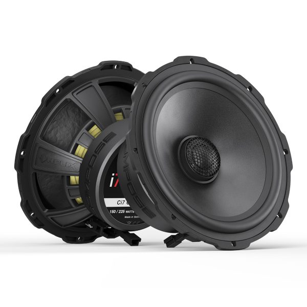 HELIX Ci7 C165.2FM-S3 Compose 6.5-inch Bi-Amp Coaxial Speaker Pair
