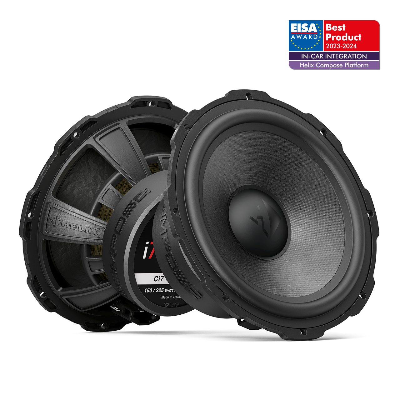 HELIX CI7 W165FM-S3 Compose 6.5-inch Midbass Speaker Pair