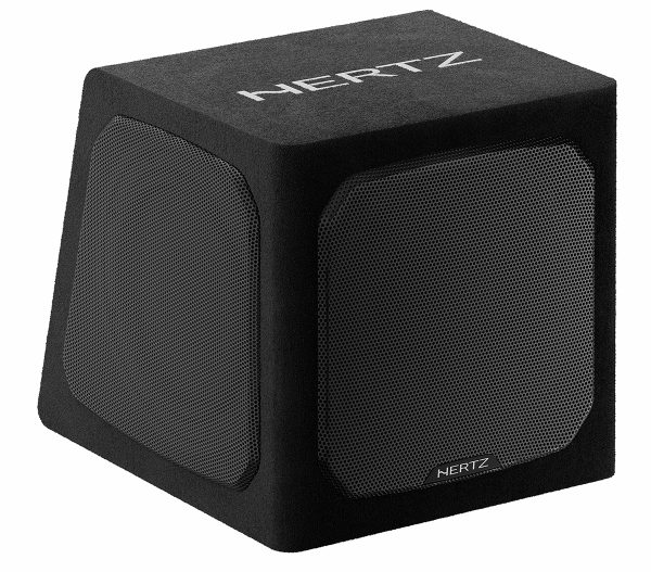 Hertz DBA201 8-inch Active Subwoofer Box with Passive Radiators