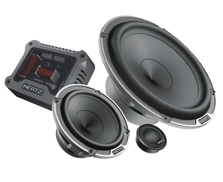 Hertz MPK 163.3 Mille Pro 6.5-inch 3-Way Component Speakers