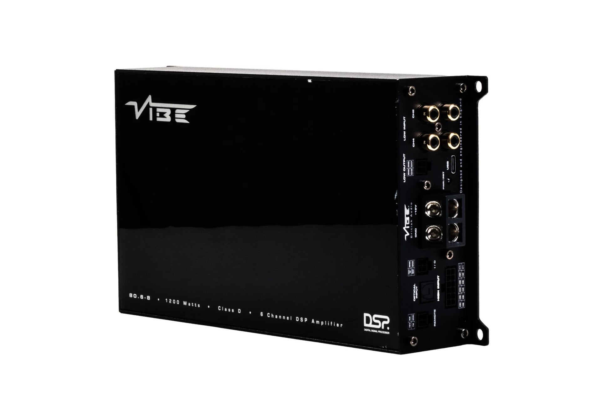 VIBE POWERBOX80.6-8DSP-V5 6-Channel DSP Amplifier