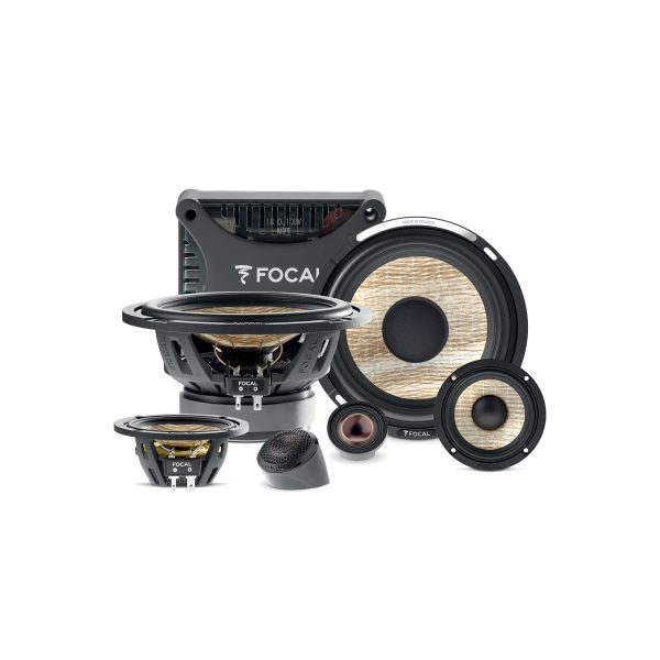 Focal PS 165 F3E Flax Evo 6.5-inch 3-Way Component Speakers