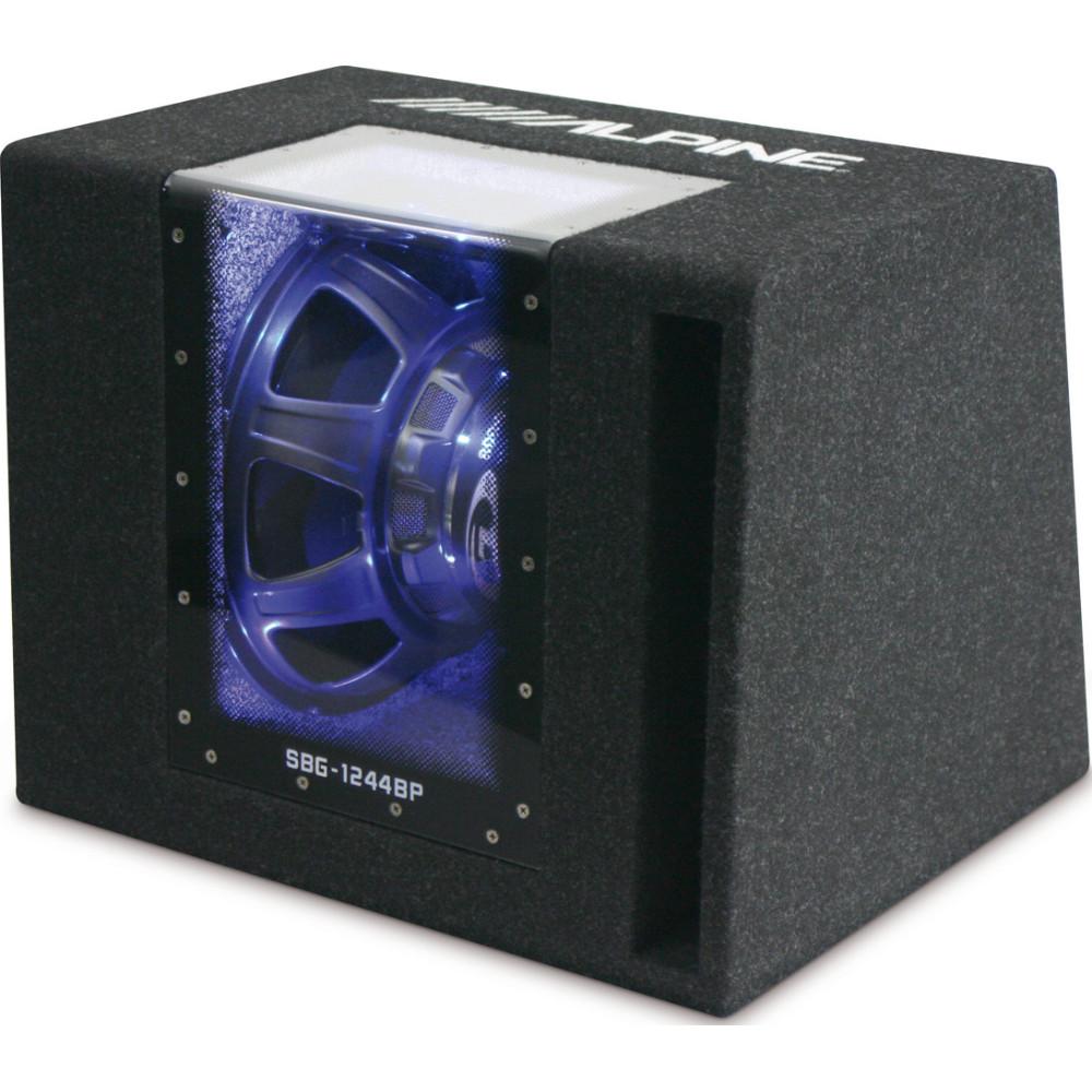 Alpine SBG-1244BP 12-inch Passive Band-Pass Subwoofer Enclosure