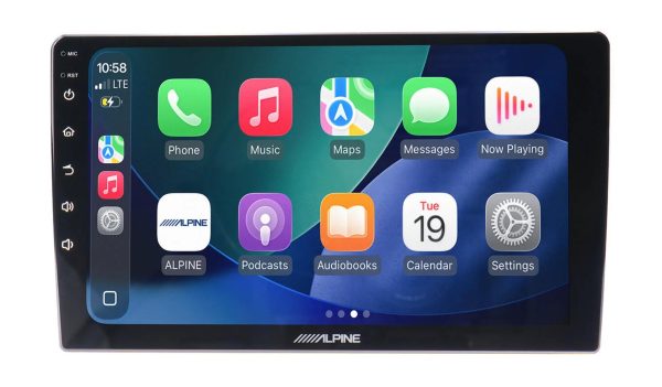 Alpine INE-AW409S 9-inch CarPlay & Android Auto Media Station