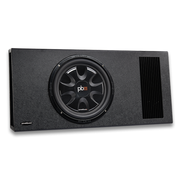 Powerbass PS-AWB121T 12-Inch Slim Sealed Active Subwoofer Enclosure