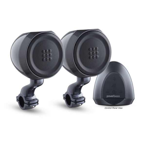 Powerbass XL-PS200 Amplified Bluetooth Speaker Pod Pair