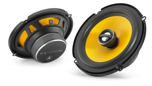 JL Audio C1-650x 165mm Two-Way Coaxial Speakers — Pair