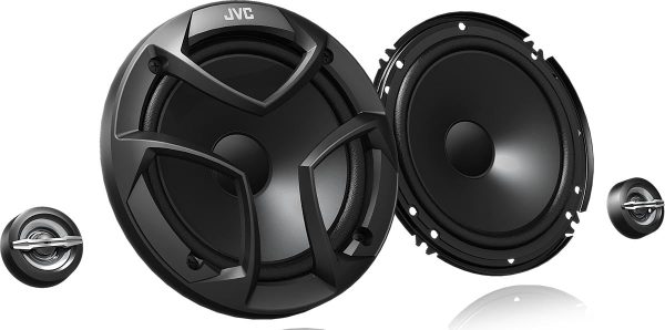 JVC CS-JS600 160mm 2-Way Component Speakers — Component Set
