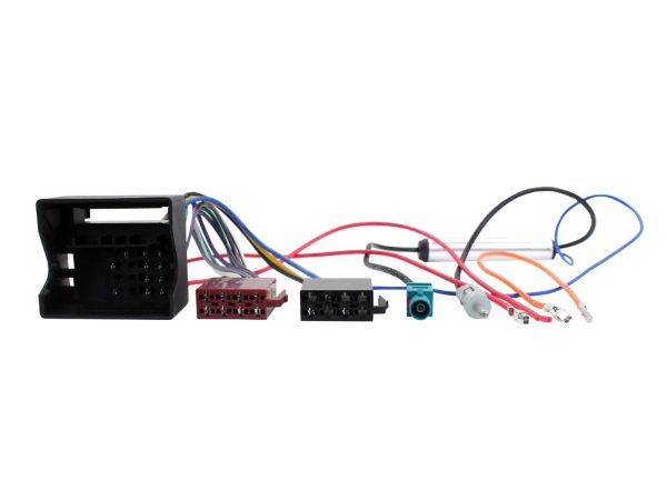 Connects2 CT20AU04 Audi Quadlock harness with DIN aerial adapter — non-BOSE