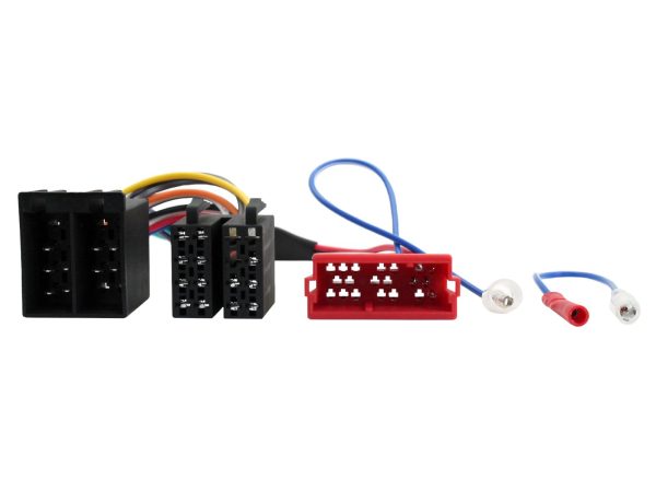 Connects2 CT20AU09 Mini ISO wiring harness for half-amplified Audi audio