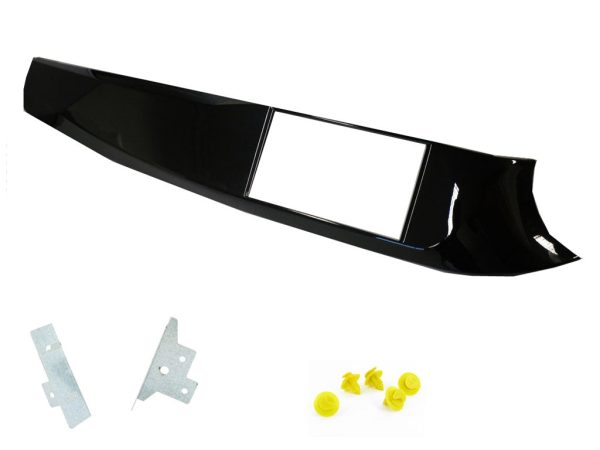 Connects2 CT23AR09 Piano-Black Giulietta RHD Double-DIN Fascia – Without Uconnect