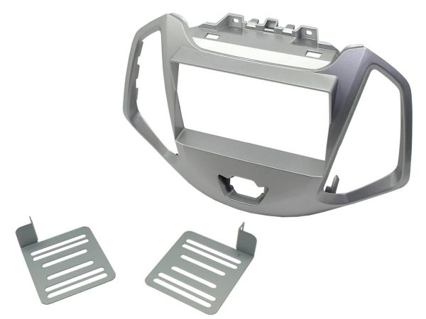 Connects2 CT23FD63 Silver EcoSport Double-DIN Fascia – Irreversible Modification