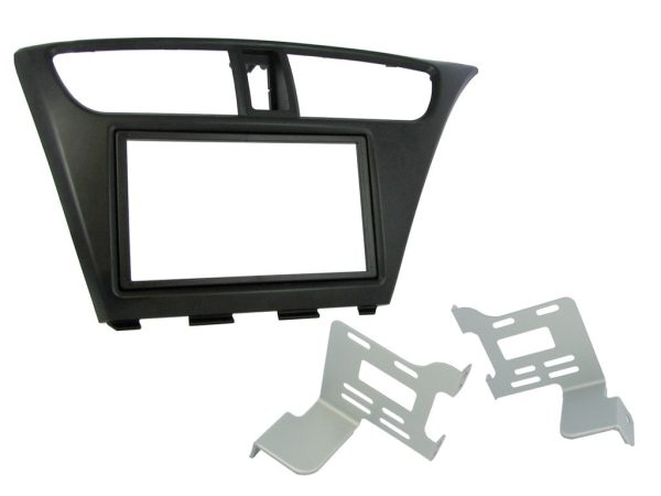 Connects2 CT23HD25 Black Civic Hatchback Double-DIN Fascia