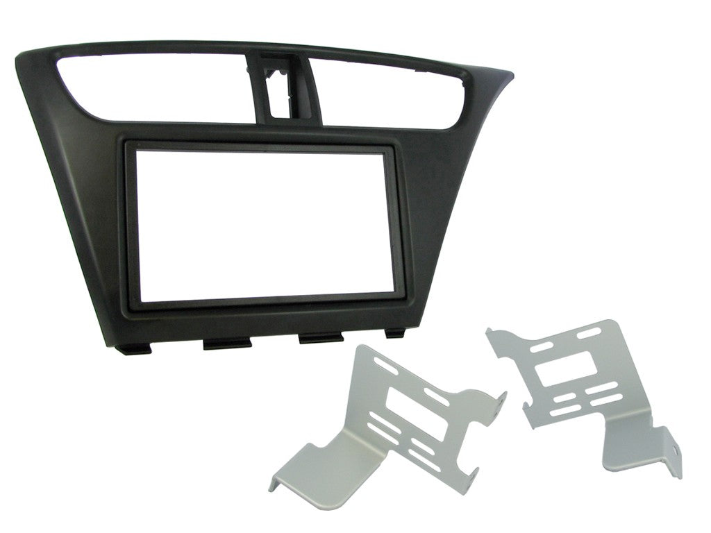 Connects2 CT23HD25 Black Civic Hatchback Double-DIN Fascia