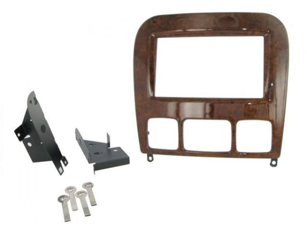 Connects2 CT23MB19 Wood-Effect Mercedes S-Class Double-DIN Fascia
