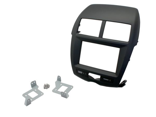 Connects2 CT23MT08 Black ASX Double-DIN Fascia with Replacement PCB