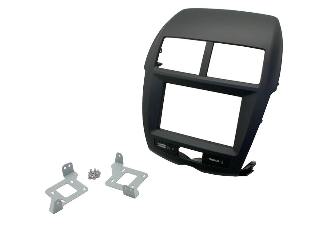 Connects2 CT23MT08 Black ASX Double-DIN Fascia with Replacement PCB