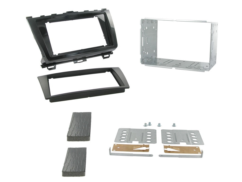 Connects2 CT23MZ10 Piano-Black Mazda 6 Double-DIN Fascia