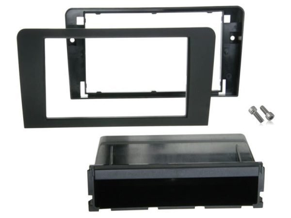 Connects2 CT24AU28 Audi A3 Single-DIN Fascia with Pocket — Black