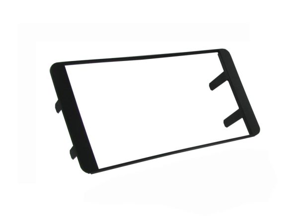 Connects2 CT24TY43 Toyota Hilux Double-DIN Fascia Frame — Black