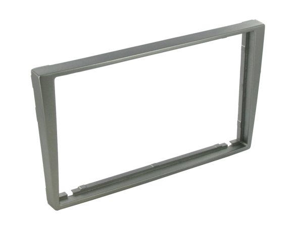 Connects2 CT24VX32 Matt Silver Fascia Frame — Without Centre Crease
