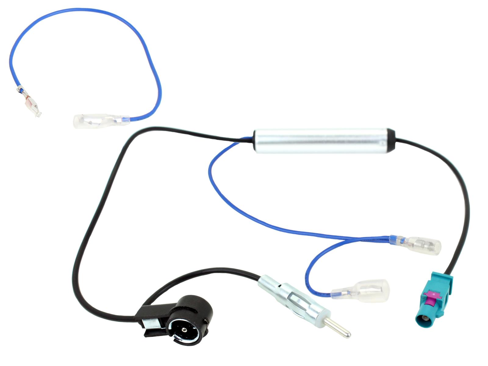 Connects2 CT27AA171 Fakra to DIN / ISO Aerial Adapter with Phantom Power