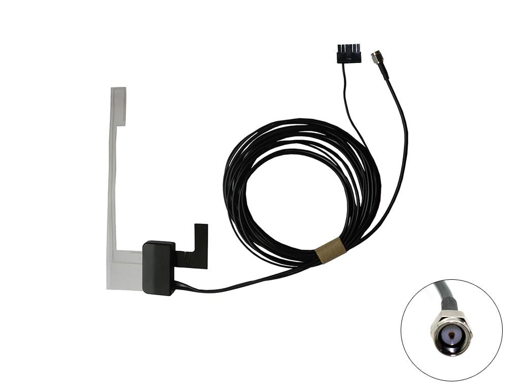 Connects2 CT27UV63 Amplified LHD Glass-Mount DAB Aerial — SMA, 3m