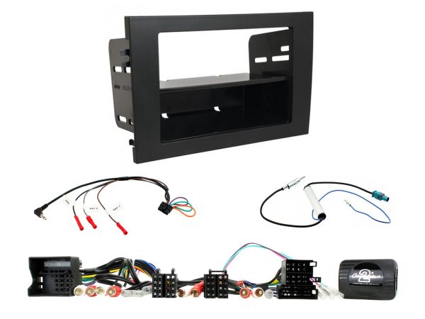 Connects2 CTKAU09 Audi A4 2001–2008 stereo fitting kit – black