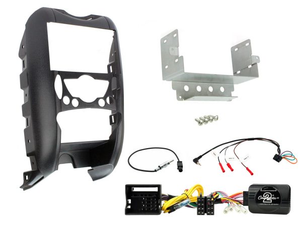 Connects2 CTKBM02 black double-DIN fitting kit for MINI R56