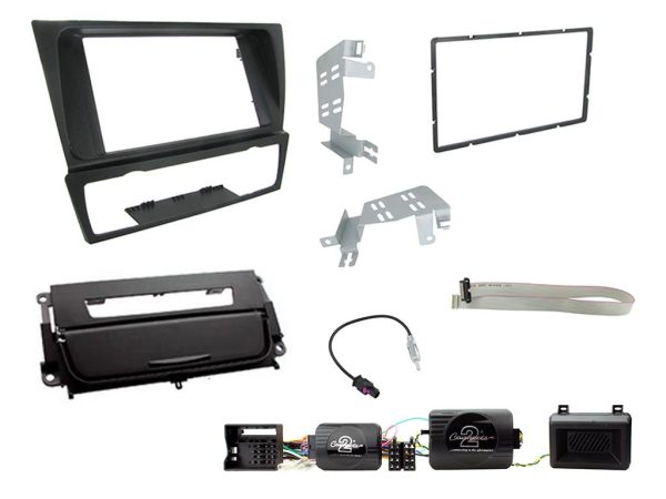 Connects2 CTKBM14 BMW 3 Series electronic-climate fitting kit – black