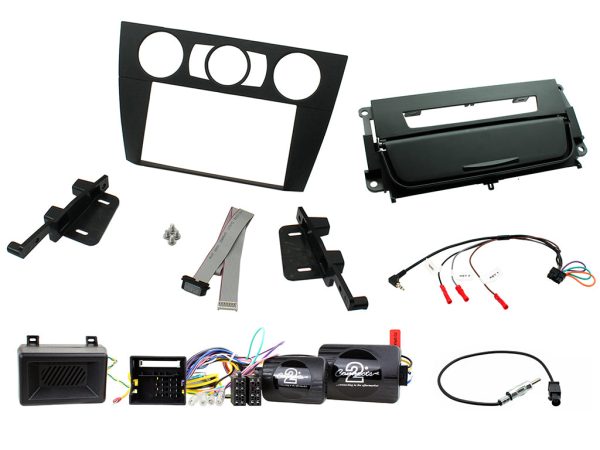 Connects2 CTKBM17 BMW 3 Series manual-climate fitting kit – black