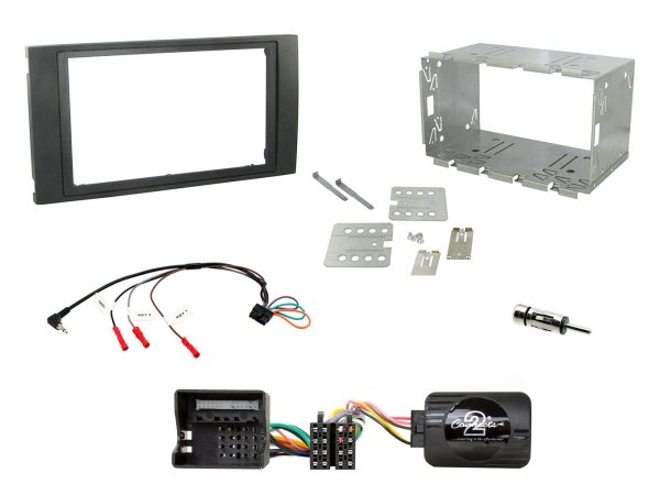 Connects2 CTKFD46 Ford C-Max / Focus / Fiesta double-DIN fitting kit – black