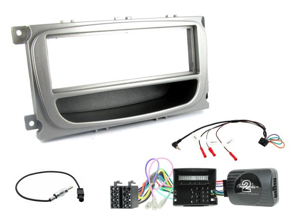 Connects2 CTKFD60 Silver Single-DIN Fitting Kit for Ford Mondeo