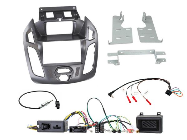 Connects2 CTKFD79 double-DIN fitting kit for Ford Transit Connect – Pegasus blue grey