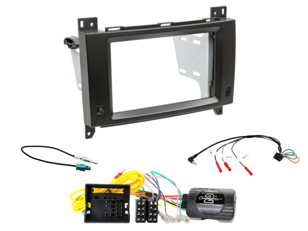 Connects2 CTKMB17 Mercedes Vito W447 Audio 15 double-DIN fitting kit – black