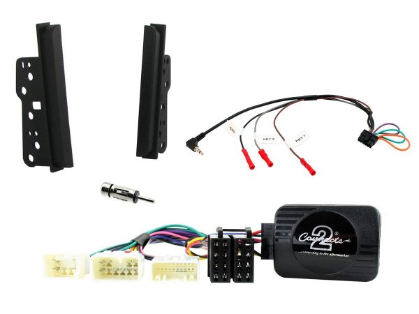 Connects2 CTKTY14 Toyota double-DIN fitting kit – black
