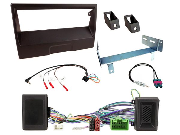 Connects2 CTKVL05 Volvo Single-DIN Installation Kit with Factory-Amplifier Bypass