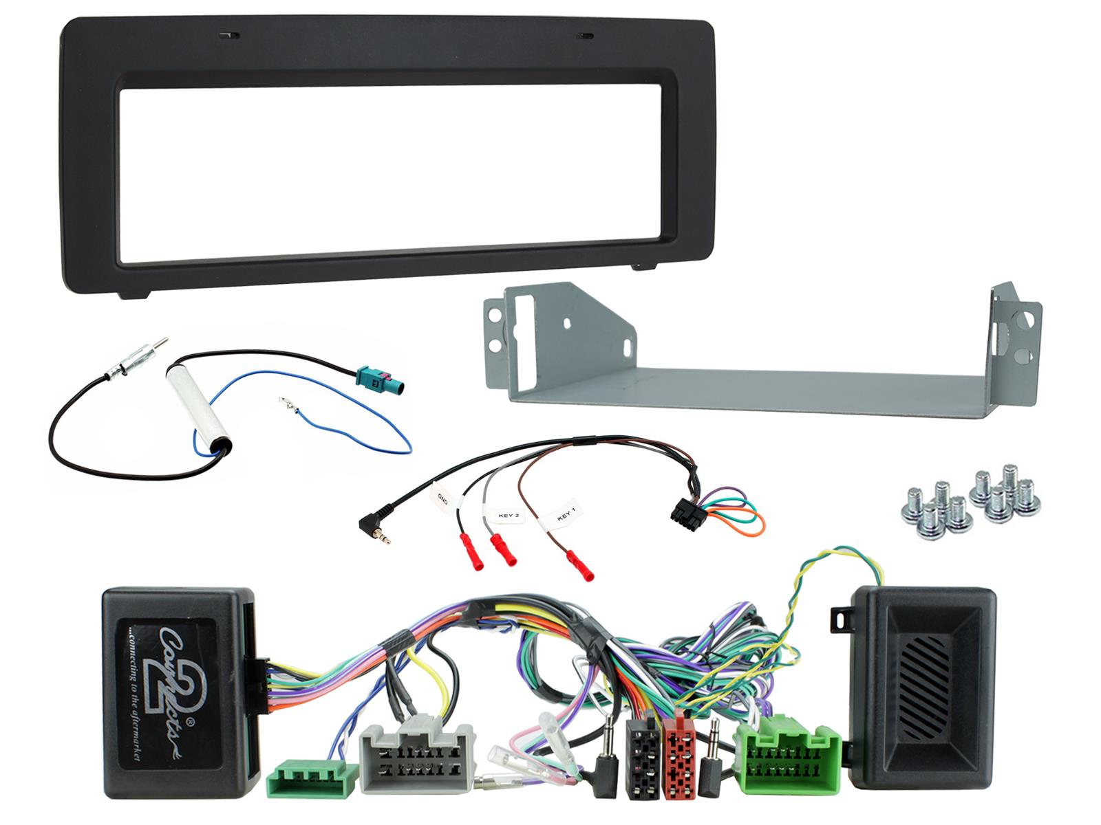 Connects2 CTKVL06 Single-DIN Fitting Kit for Amplified Volvo Models