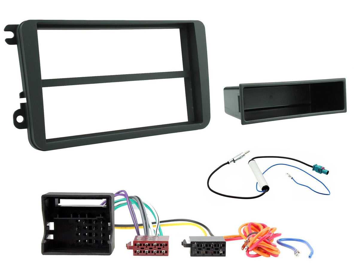 Connects2 CTKVW01-ISO Volkswagen Single-DIN ISO Fitting Kit