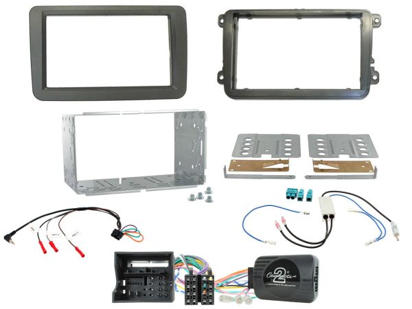 Connects2 CTKVW26 VW MIB-PQ double-DIN fitting kit – black