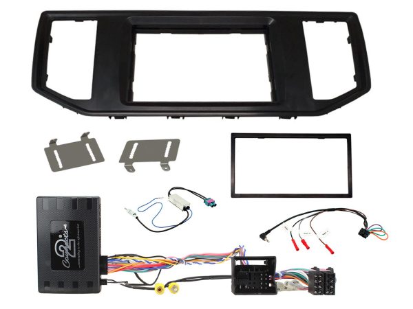 Connects2 CTKVW30 VW Crafter / MAN TGE MIB II fitting kit – black